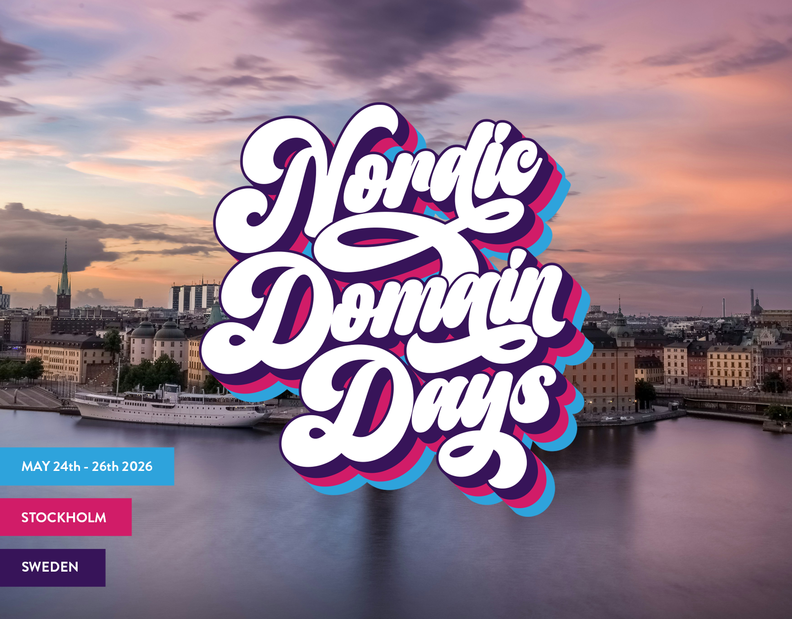 Nordic Domain Days 2026 hotel alternatives near the Clarion in Stockholm