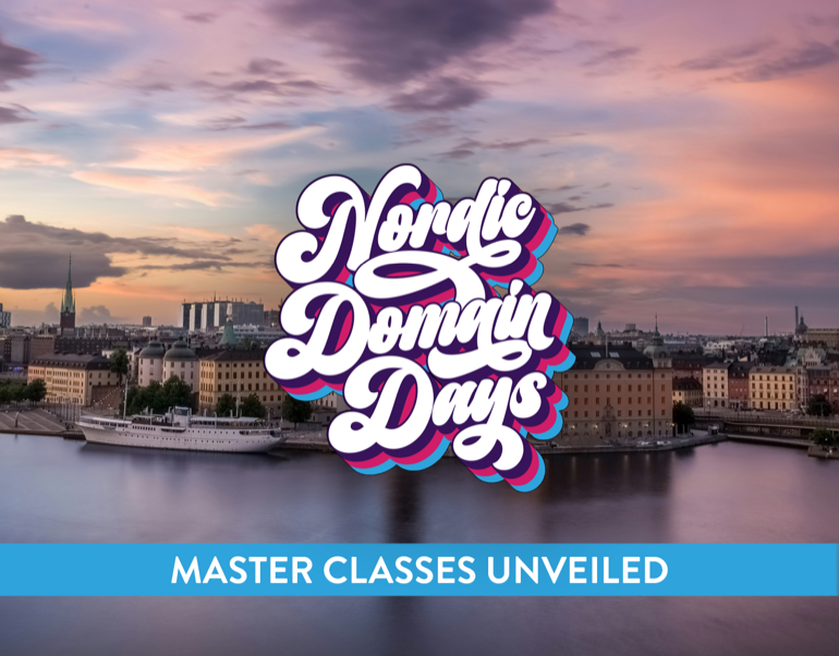 Nordic Domain Days 2026 - Master Classes Unveiled